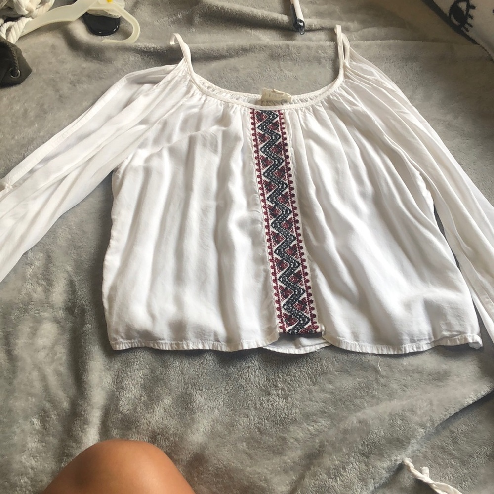 long sleeve flowy top